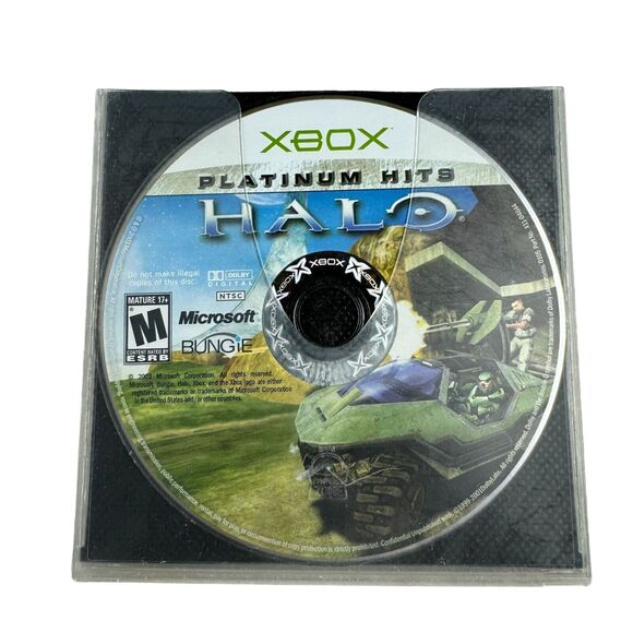 Halo: Combat Evolved Platinum Hits Original Xbox Game Disc Only - Picture 1 of 3